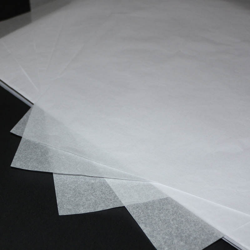 Копировальная бумага и вощеная бумага 17г - перевод татуировок, калька, упаковка одежды, овощей и фруктов, полупрозрачная бумага