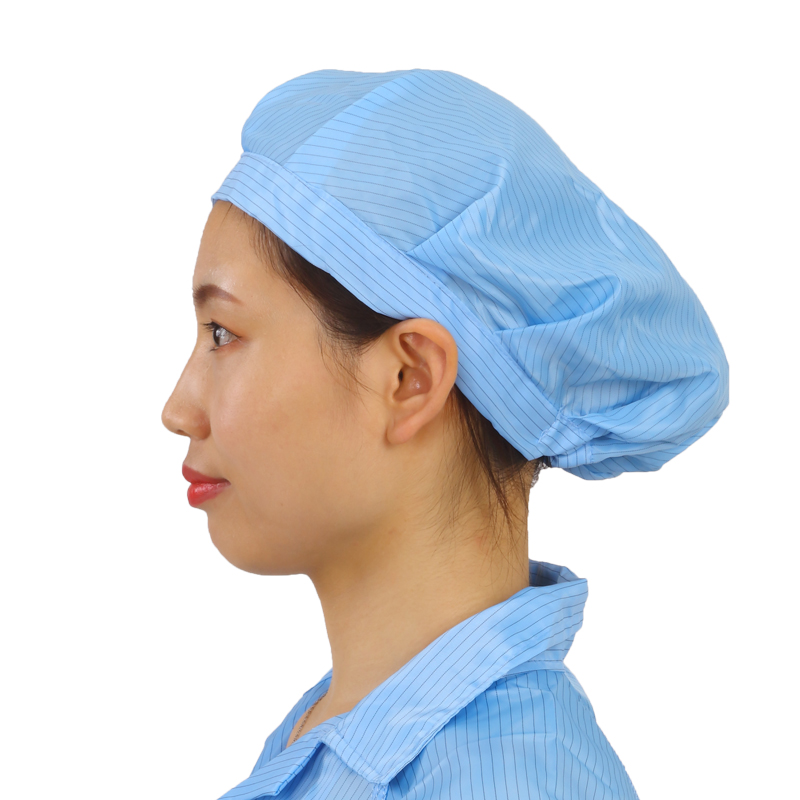 Антистатическая шапка без козырька Антистатическая кепка Антистатическая шапка-гриб Антистатическая медицинская шапочка Круглая шапка без козырька