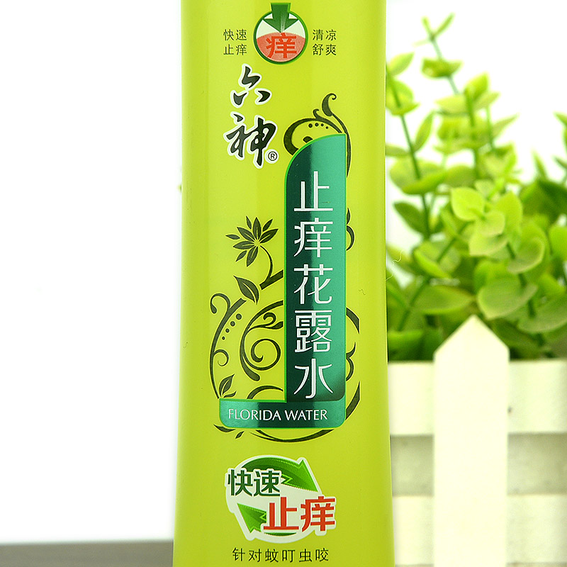 Флорал Вода Шанхай Джахуа Люшэнь 180 мл спрей против зуда, быстрое облегчение от укусов комаров, охлаждающий и освежающий эффект