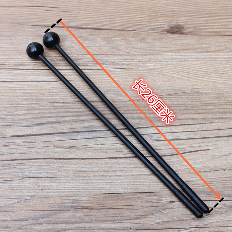 Детский игровой молоток для музыкальных инструментов Орфф, деревянный с круглой головкой, молоток для барабана и гонга