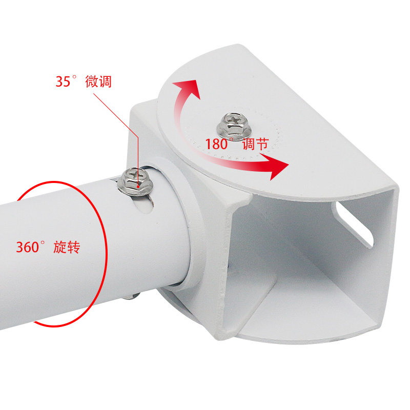 Телескопический кронштейн для видеокамеры из алюминиевого сплава с утконосовой удлиненной штангой для подвесного монтажа 60-120 см, тип I