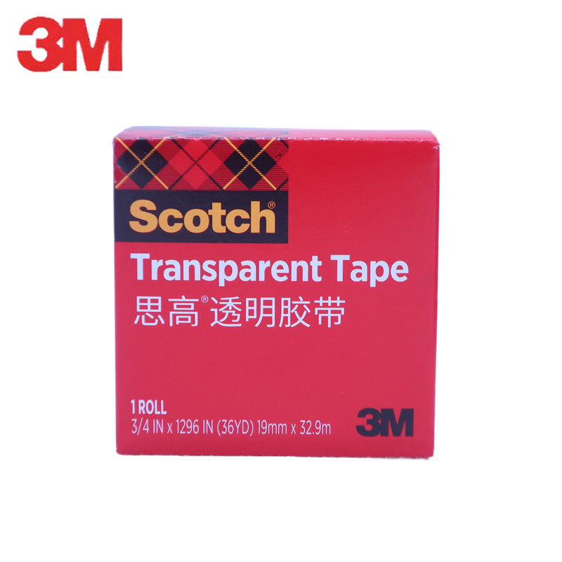 3M Scotch прозрачная лента для теста на адгезию 600-3/4 19мм х 32.9м лента 12.7мм для проверки адгезии чернил