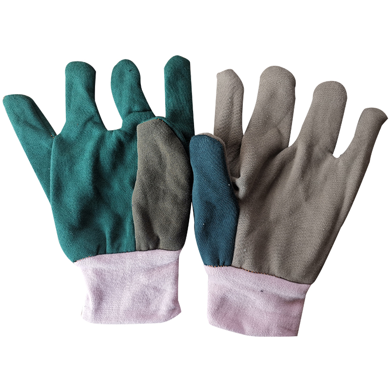 Трёхнитевые защитные флисовые перчатки тепловые, износостойкие, защитные, рабочие, из чистого хлопка, маслостойкие, впитывающие пот, утолщённые