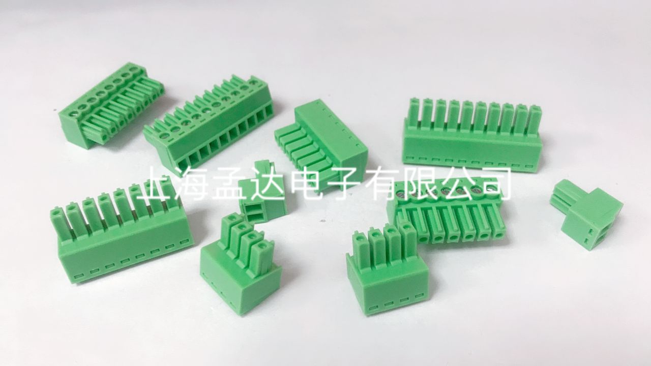 Съемный PCB клеммник KEFA KF2EDGK-3.5-2P3P4P5P6P10P12P, шаг 3.5 мм