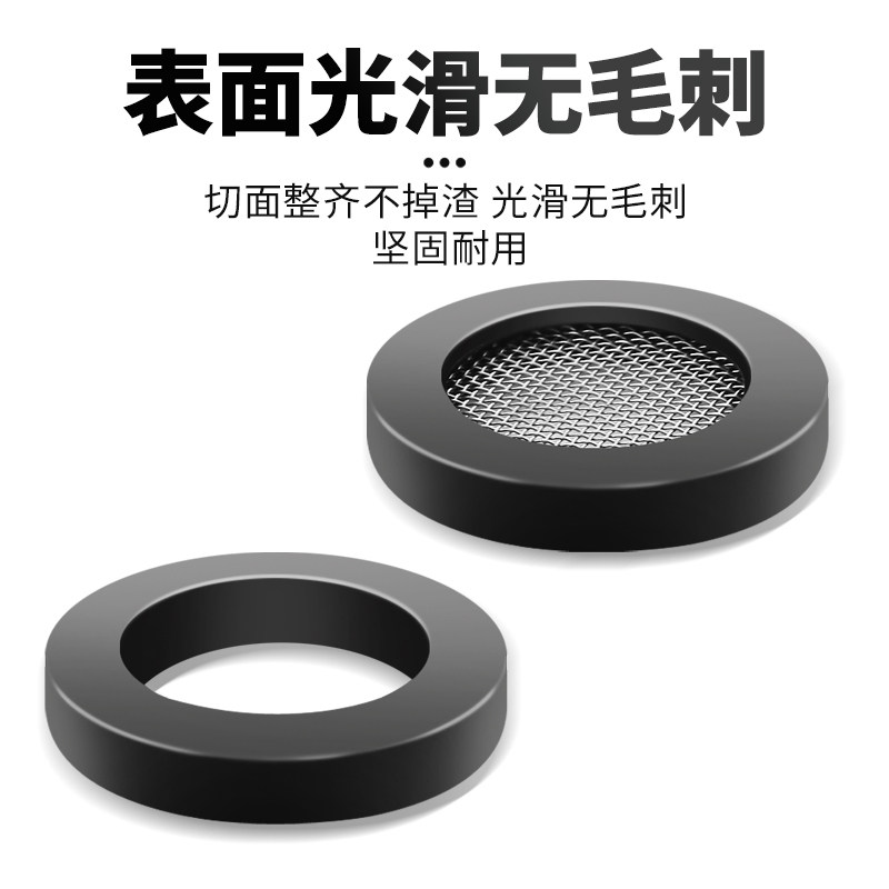 Силиконовая прокладка 1/2, 3/4, 1 дюйм для газовой трубы, водопровода, гофрированной трубы, стойкая к высоким температурам тефлоновая прокладка с сетчатым уплотнением