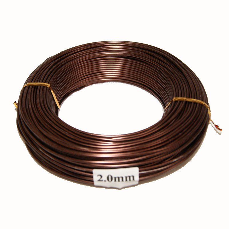 盆景铝线造型专用手工DIY铝丝古铜色100gBrown aluminum wire现货