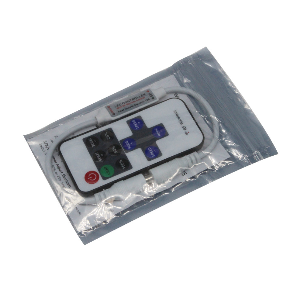 Одноцветный контроллер светодиодной ленты 5050 с 11-кнопочным беспроводным RF пультом дистанционного управления для модуля светодиодной ленты 3528, диммер