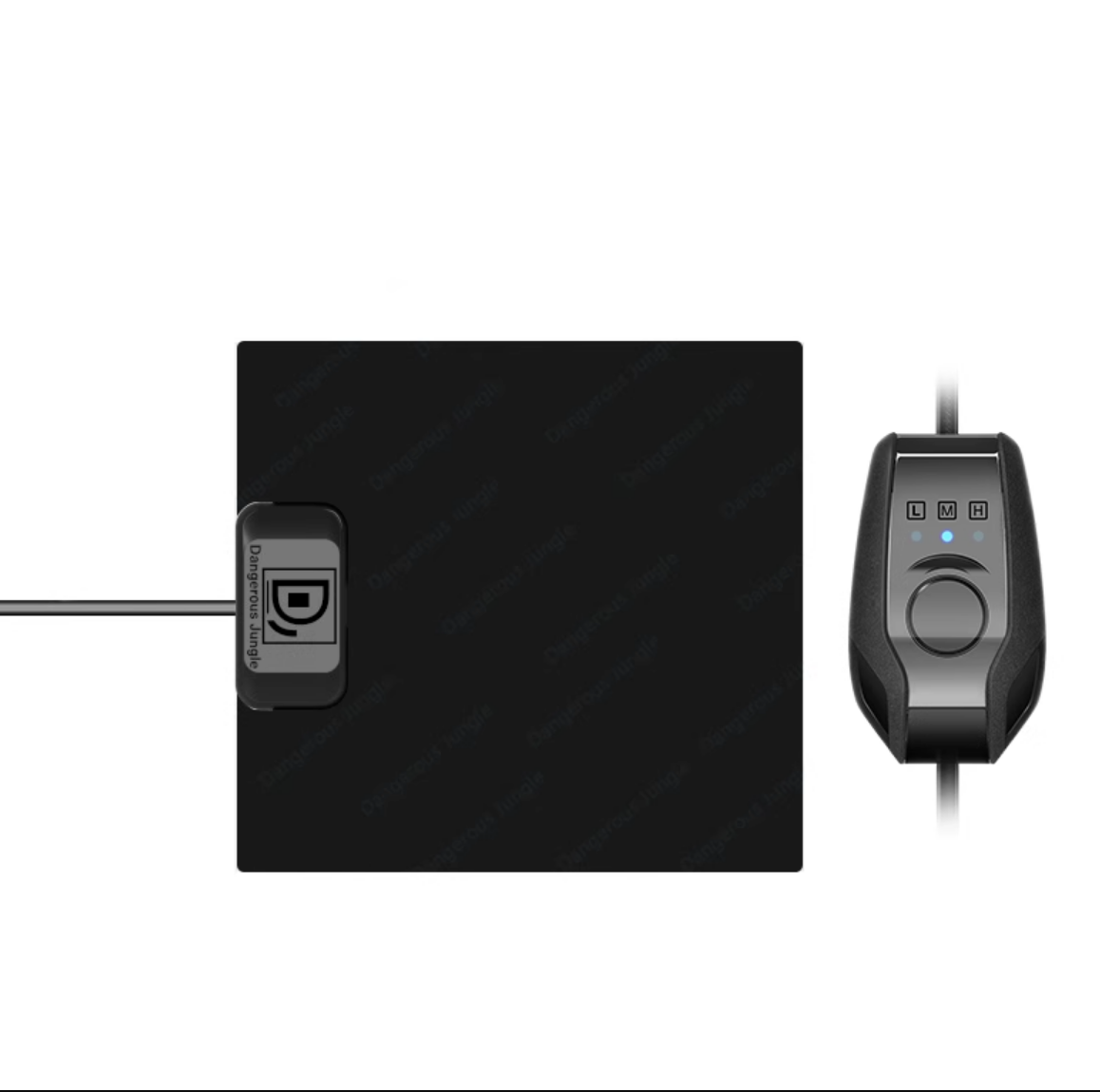 Reptile Heating Pad Temperature Control Waterproof for Horned Frogs Geckos Turtles Snakes Betta Fish Tank Pet Enclosure Heating Pad