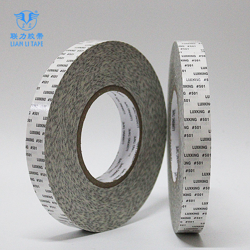 Белая сверхпрочная двухсторонняя лента LUXKING #501, высокая температура, ширина на выбор, длина 50 м