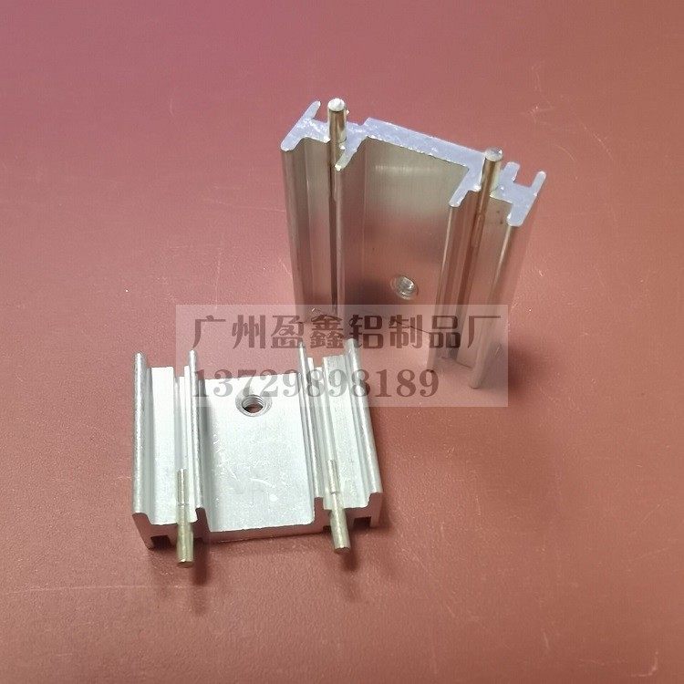 Алюминиевый профиль 25*8*20 двухштыревой теплоотводной алюминиевый блок с штырями LED радиатор теплоотвод электронный охладитель