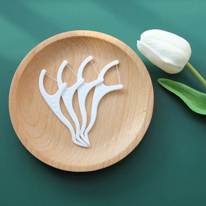 Зубочистки с ультратонкой гладкой дугообразной нитью доктора Лю, высокая прочность, портативные, для дома, маленькая упаковка, не плоская, одна штука