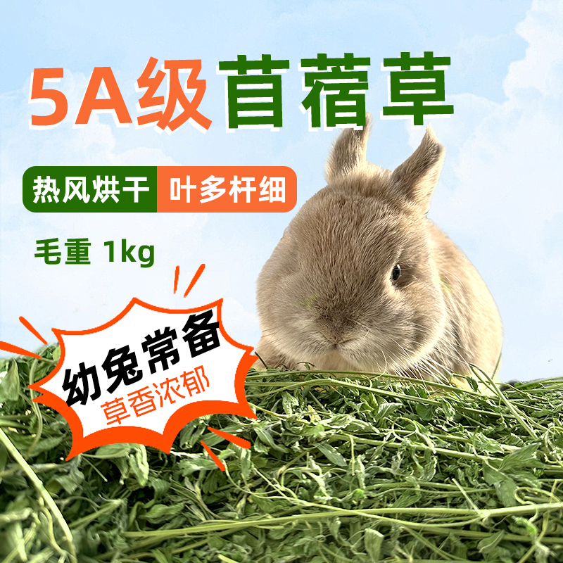 Корм для кроликов Rabbit House с сушёным люцерновым сеном для шиншилл, морских свинок и молодых кроликов с бесплатной доставкой