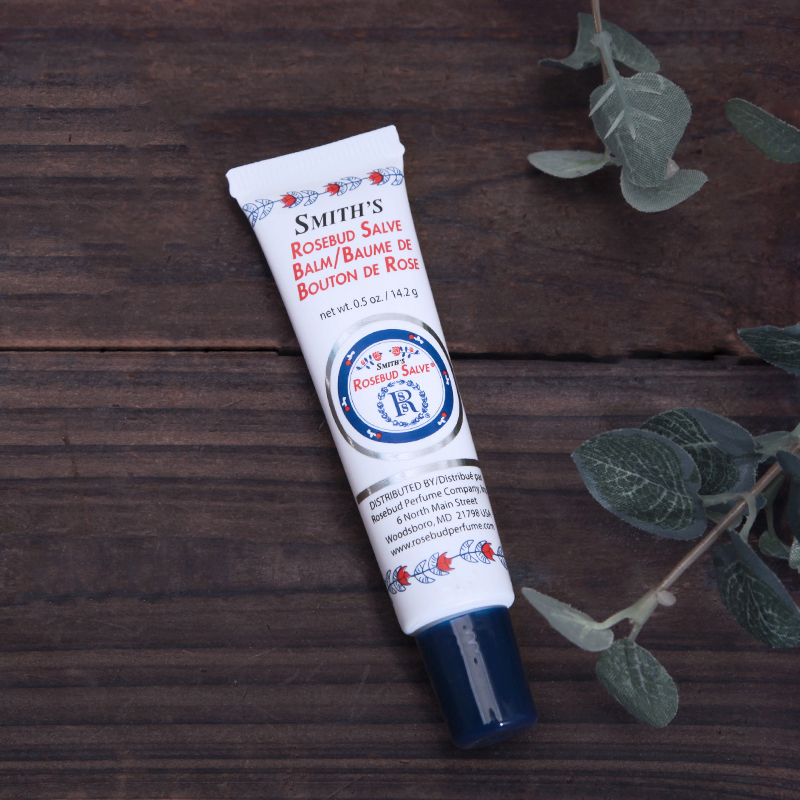 Американский вековой бренд Rosebud Salve розовый бальзам с вазелином для губ 14,2 г