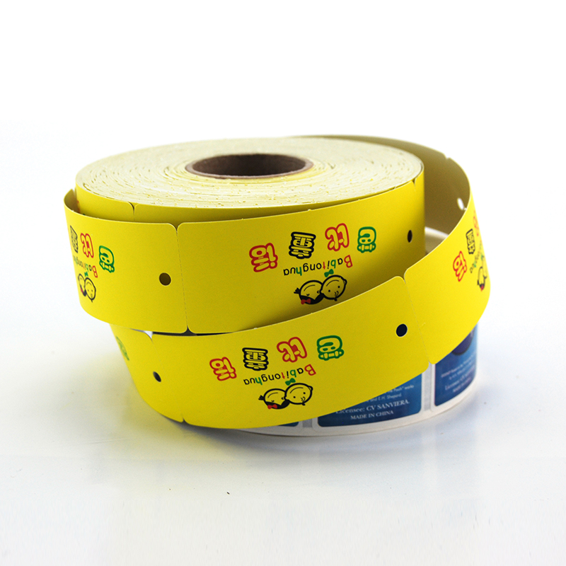 Рулонные бирки - Печать и изготовление на рулонах, кастомные золотые тиснённые бирки для одежды