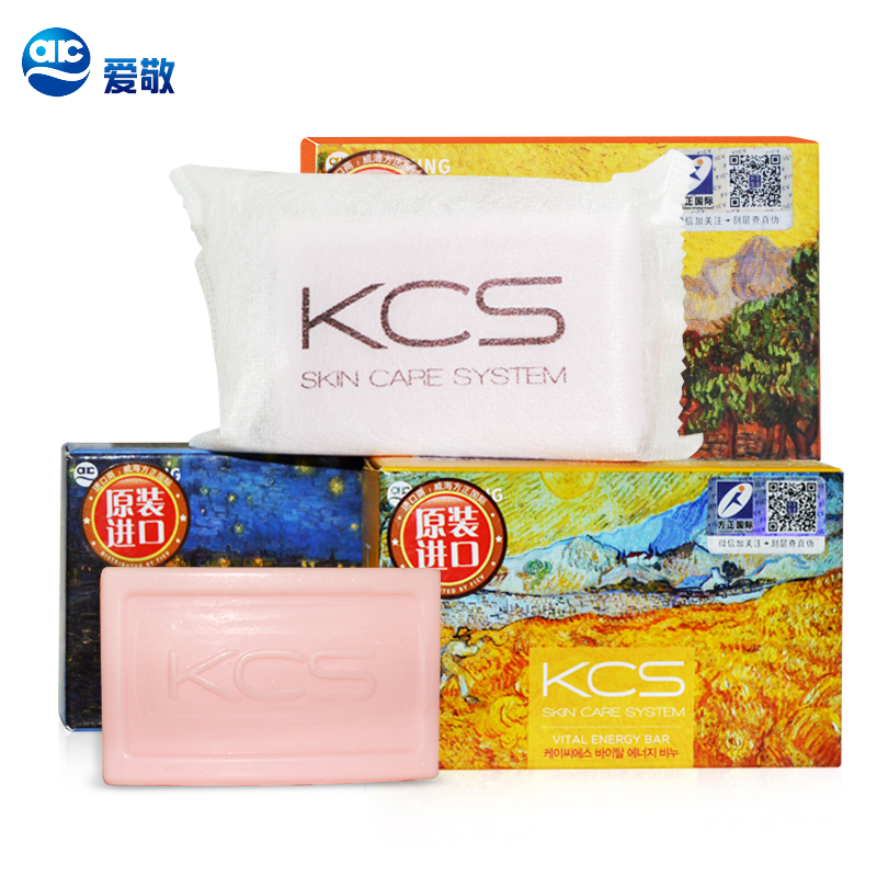 Импортированное из Кореи мыло с духами Aekyung, известная картина KS, для умывания лица, рук и тела, увлажняющее и контролирующее жирность