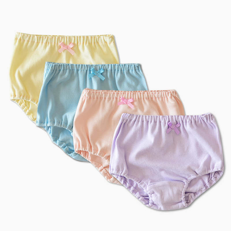 Детские трусы для девочек из 100% хлопка, хлопковые боксеры, комфортные и дышащие, для старших детей, круглогодичного ношения, одиночная упаковка
