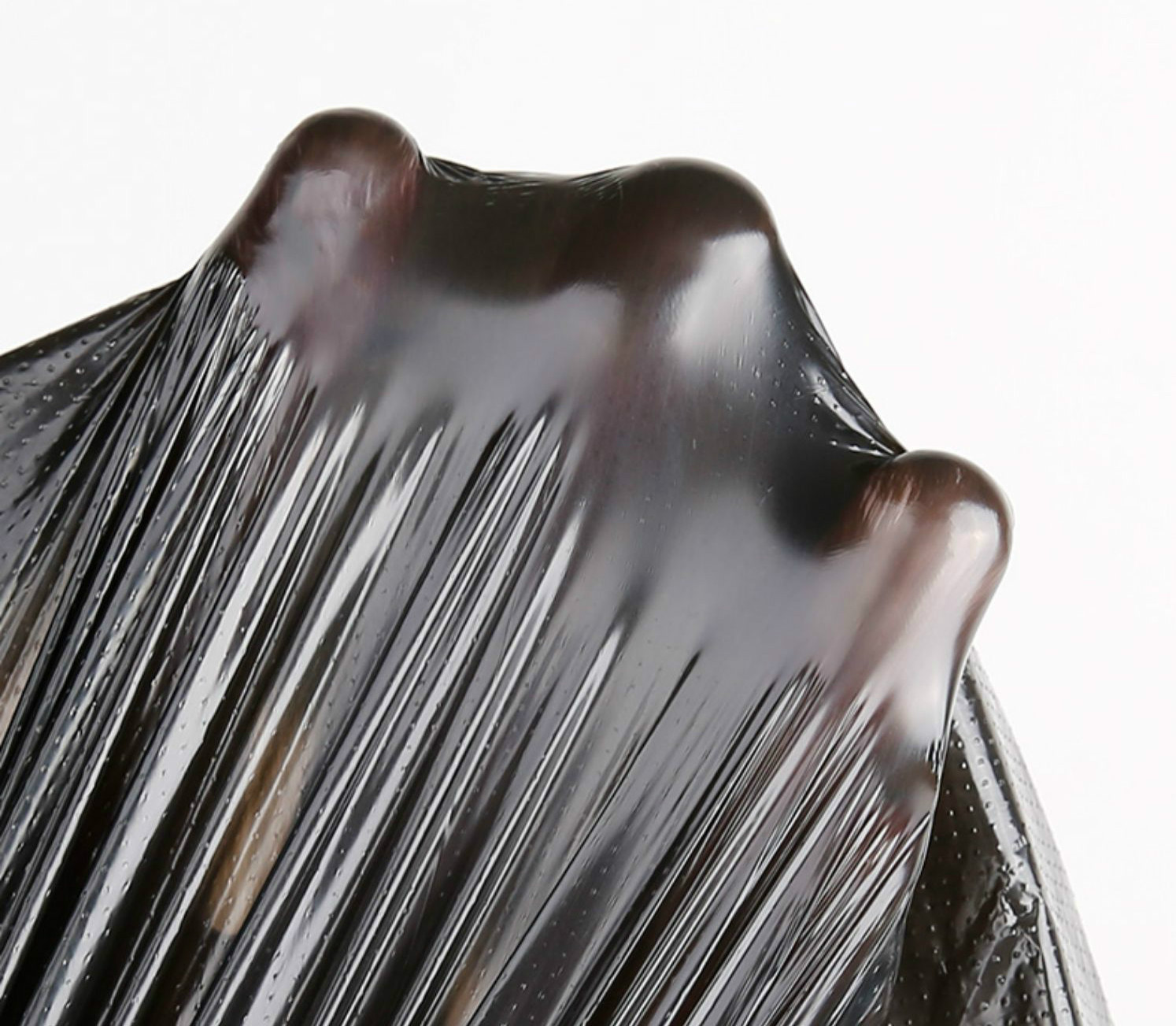 Утолщённые мешки для мусора пластиковые упаковочные пакеты для хранения 25 шт/рулон 2.3 юаня мешки для отходов 50x60 см