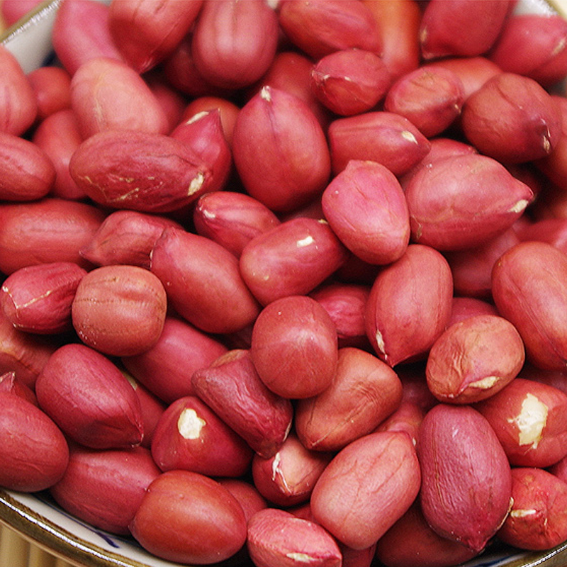 Качественные четырехорешковые арахисы с красной кожурой из Северо-Востока 11,3 юаня/500 г