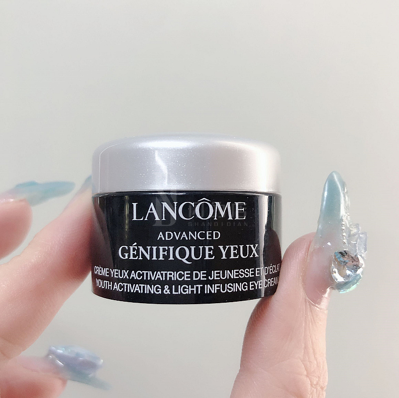 Крем для глаз Lancôme Advanced Génifique 5 мл 2026 года, маленькая черная бутылочка для темных кругов и мелких морщин, образец для внутреннего рынка