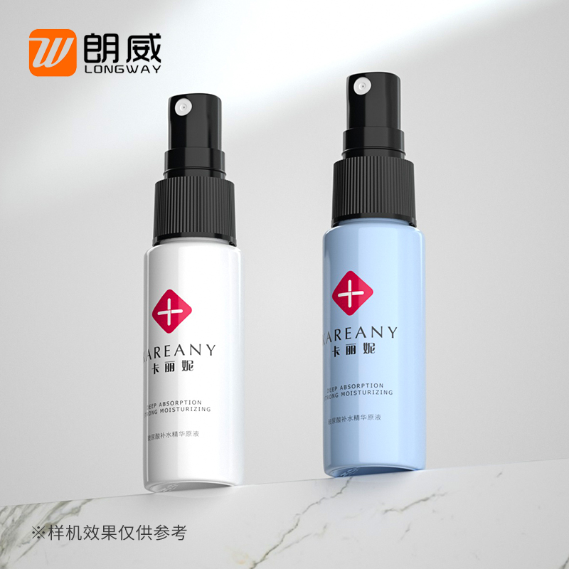 20 мл плоская PET распылительная бутылка Пластиковая бутылка для розовой воды и гидролата с мелкодисперсным распылителем