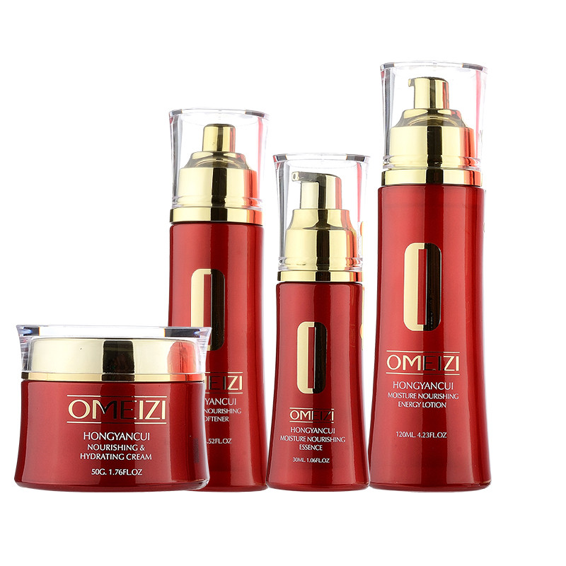 Оригинальный набор для ухода за кожей EuMeezi Red Facial Essence с увлажняющим лосьоном и кремом из официального флагманского магазина