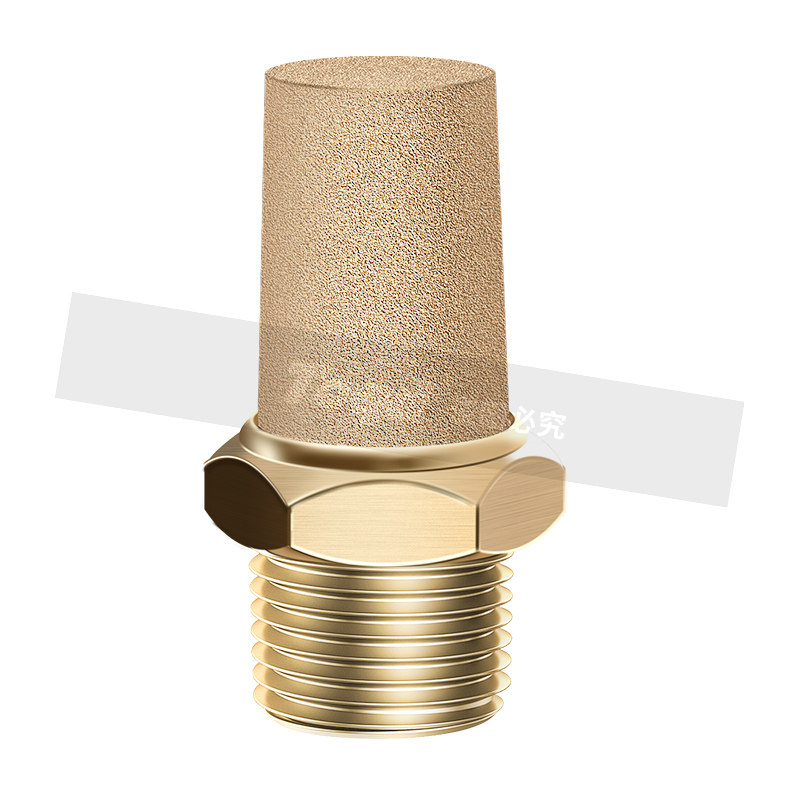 Пневматический глушитель медь и железо плоская головка BSM остроконечный глушитель BSL-01/02/03/04/06 для выпуска электромагнитного клапана