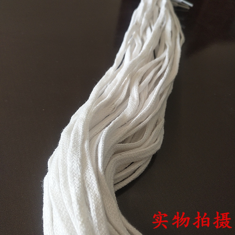 Канат для переплета файловых папок из хлопка черно-белые шнурки длиной 60CM 70CM 80CM 90CM бесплатная доставка