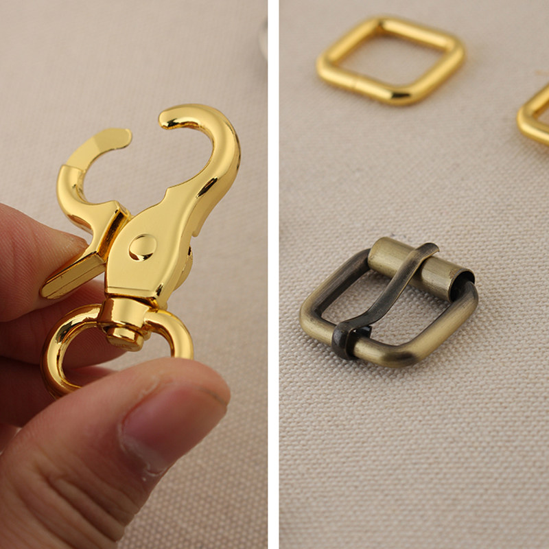 Внутренний диаметр 20 мм, диаметр проволоки 3,8 мм, аппаратные аксессуары для ремешков, пряжка-собака, квадратная пряжка, японская пряжка, карабин, пять цветов 8023