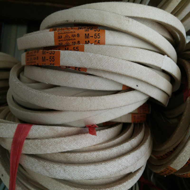 Плоская промышленная швейная машина, синхронная машина для обметки края, двойная игольная машина, треугольный ремень, белый ремень модели М бренда Двойхуа