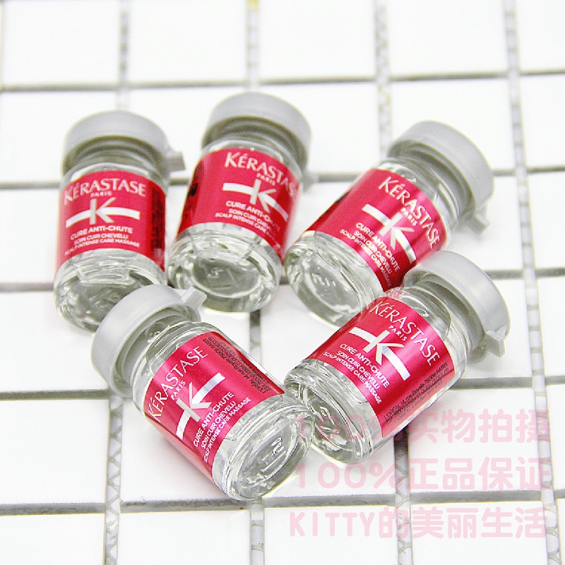 Набор эссенций Kérastase Scalp Anti-Hair Loss Red Ampoule 10шт*6мл/42шт*6мл для роста, укрепления и увеличения густоты волос
