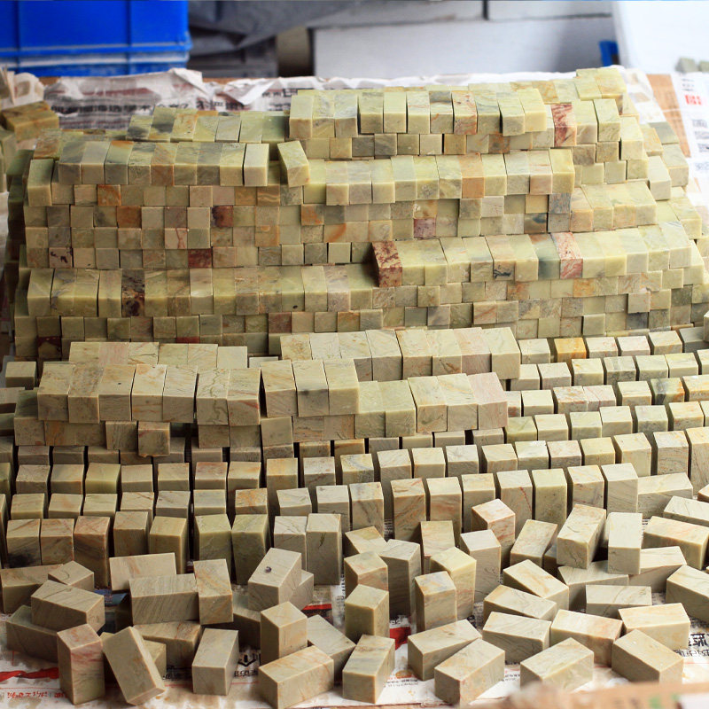 Камень Цинтянь для практики печатей 2.5x2.5x5, материал для резьбы по камню, оригинальный камень для гравировки печатей