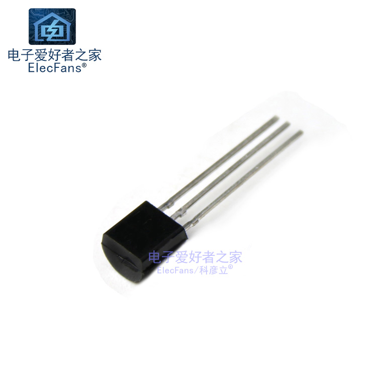 Температурный датчик DS18B20 TO-92 с прямым выводом, программируемый цифровой термометр для сбора данных