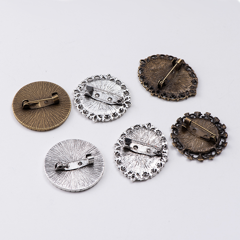Аксессуары для DIY украшений сплав с основой для броши заколка для броши винтажная основа для броши