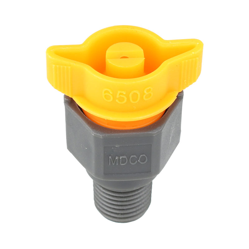 Быстросъемная насадка из ПП-пластика для очистки, травления и проявки печатных плат с коррозионностойкой быстросъемной веерообразной распыляющей головкой