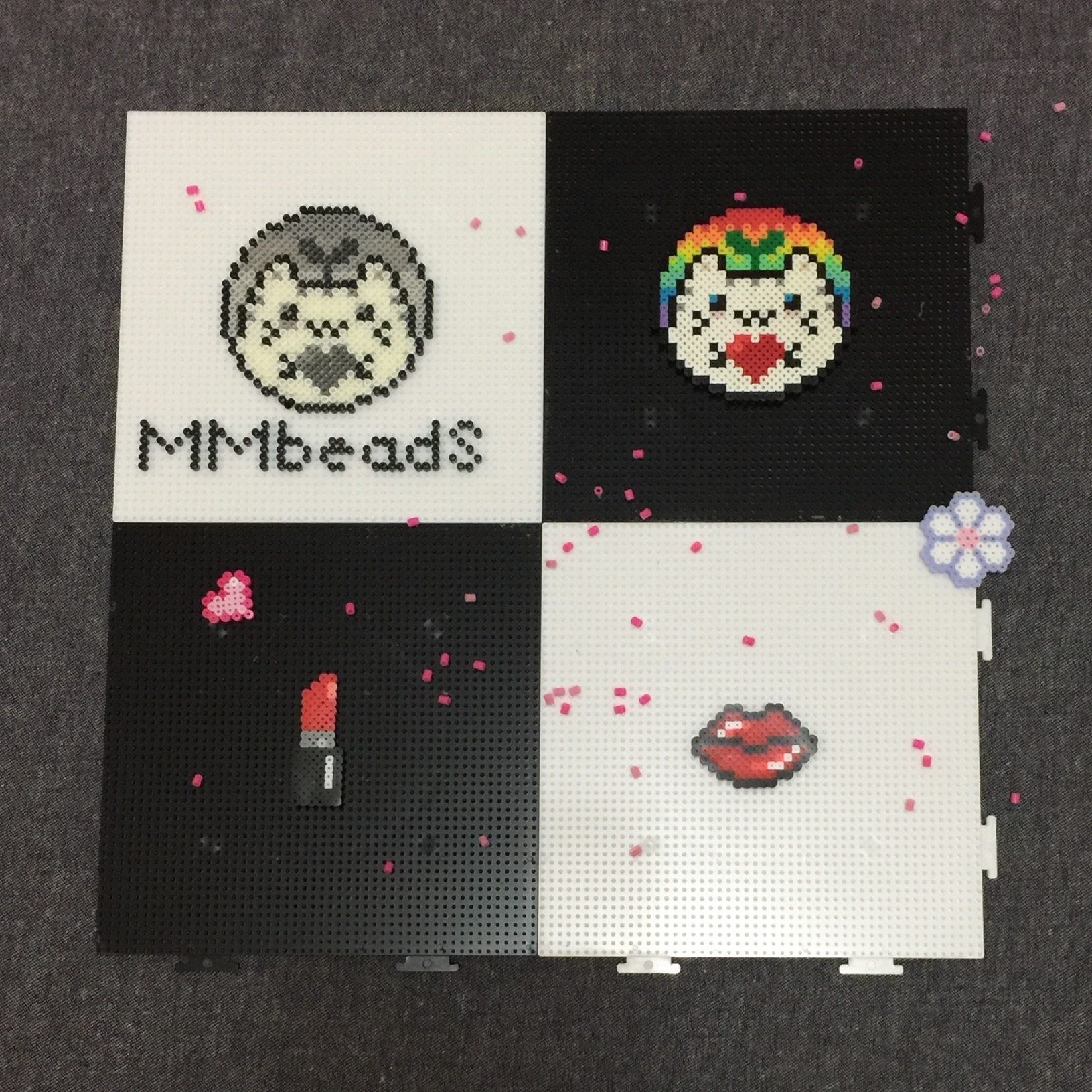 Базовые шаблоны Manman для бисероплетения - качественные шаблоны 5мм и 2.6мм для DIY развивающих игрушек