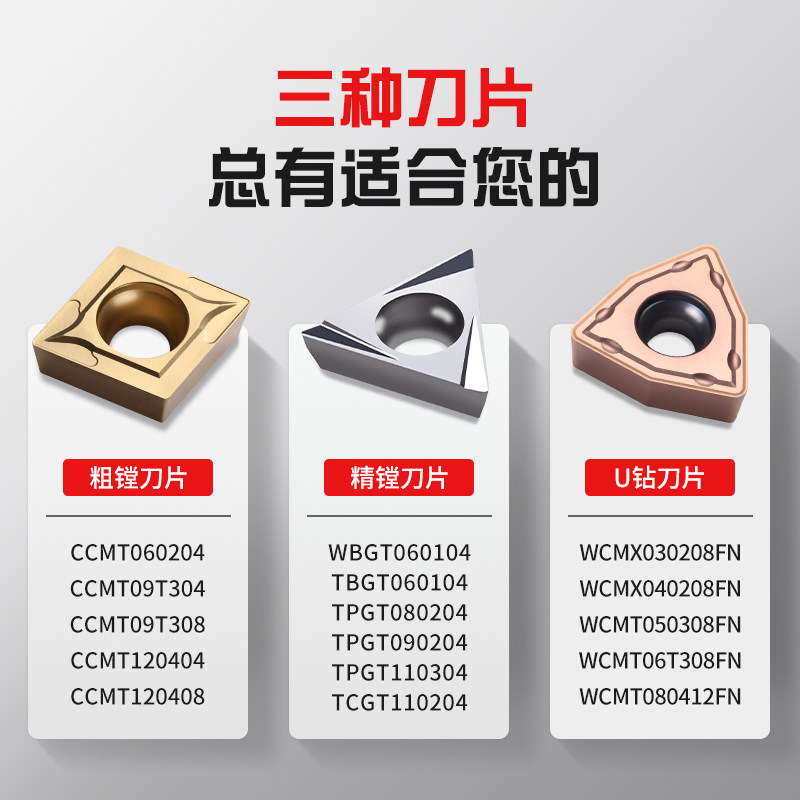 Точечные расточные пластины TPGT110304L, ЧПУ расточные пластины TPGT090204L/TBGT060104L-W, расточные пластины