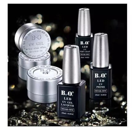 Гель для ногтей Bo Beio съемный базовый гель с УФ, закаленное верхнее покрытие, укрепляющий гель для салонов в Северной Европе