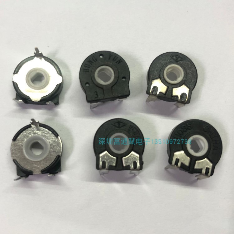 Высококачественный отечественный испанский потенциометр PT15-1K2K 5K 10K 20K 50K 100K горизонтальный регулируемый резистор