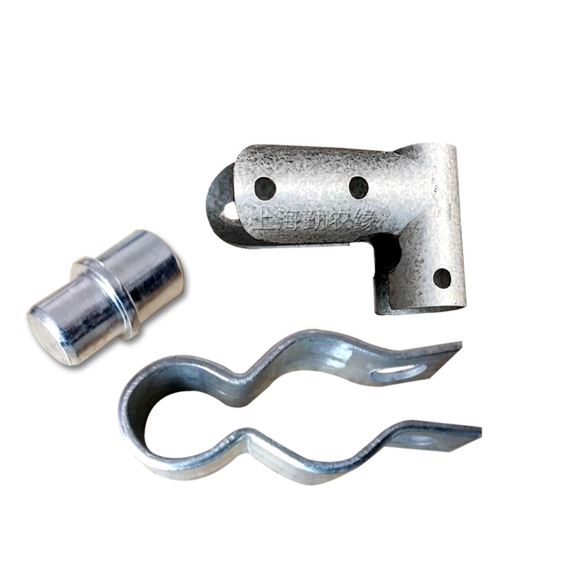 Комплектующие каркаса теплицы для садоводства и разведения - усиленные дверные петли, замки, дверные ручки, рамки и угловые защитные накладки для качающихся дверей