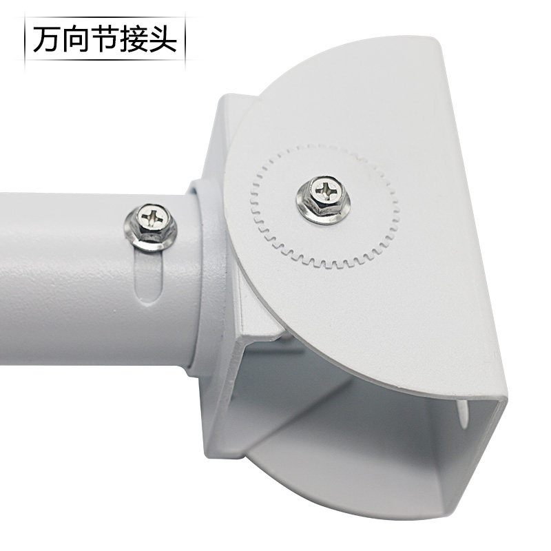 Телескопическое удлинительное крепление с уткообразным наконечником для видеонаблюдения, алюминиевый кронштейн для уличных камер с поворотным механизмом