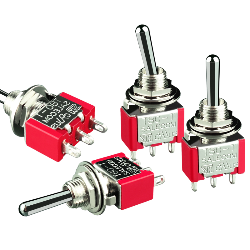 Кнопочный переключатель Taiwan Imported SH Xinghan T80-T 2-позиционный 3-контактный T80 рычажный переключатель с ручным управлением