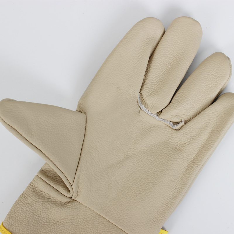 Водительские сварочные перчатки из кожи первого слоя, прочные, термостойкие, защитные перчатки для сварщиков
