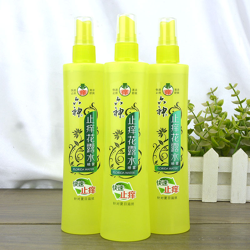 Флорал Вода Шанхай Джахуа Люшэнь 180 мл спрей против зуда, быстрое облегчение от укусов комаров, охлаждающий и освежающий эффект