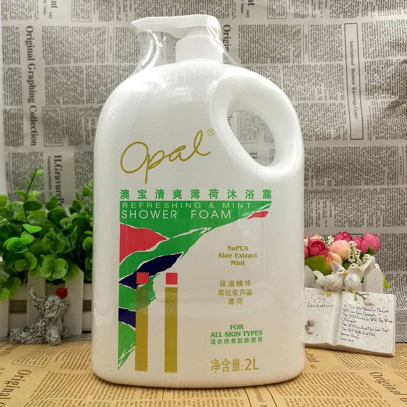 Бесплатная доставка геля для душа Aobao с освежающей мятой 680 мл/1,2 л/2 л семейная упаковка увлажнение и свежесть