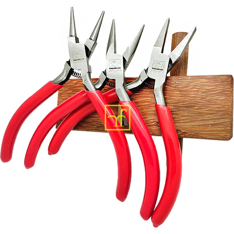 Плоскогубцы Lu с беззубым острым носиком, круглыми и плоскими наконечниками, пружинные, без зубьев, не оставляют следов, инструменты для ювелиров