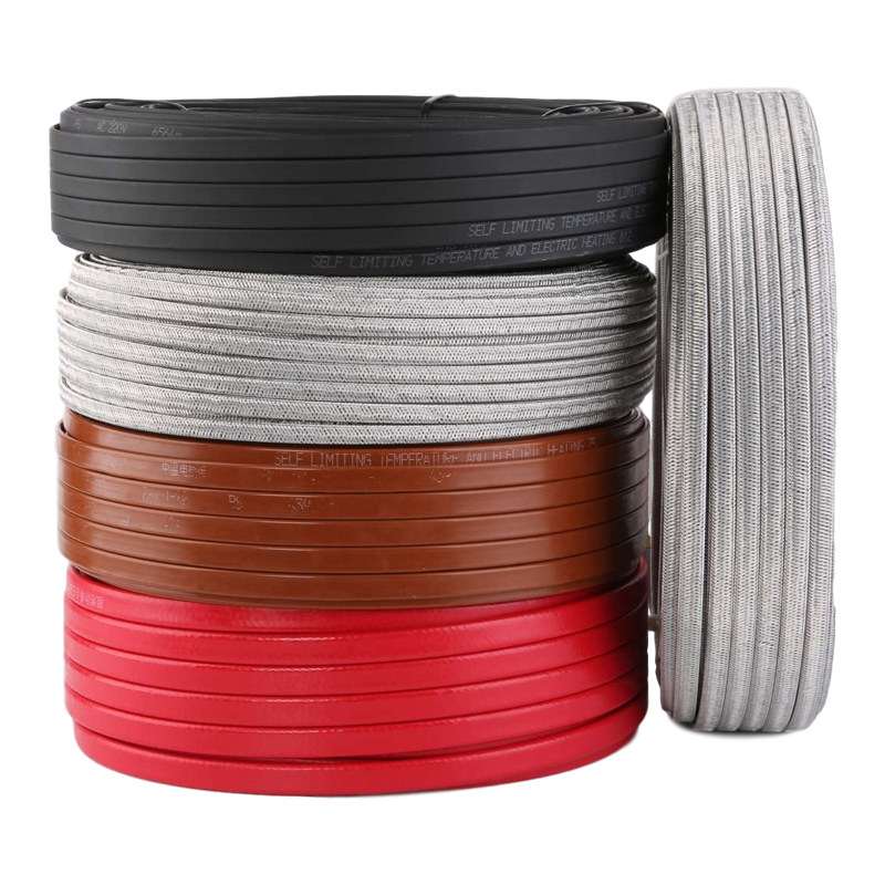 Саморегулирующийся греющий кабель Jinkong 220В против замерзания с солнечным обогревом, нагревательная лента для труб и водопроводных труб