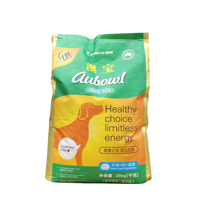Сухой корм Remy Gao Aobao для взрослых собак с говядиной и овощами 20 кг для золотистого ретривера, самоеда, пастушьей собаки, терьера, служебной собаки
