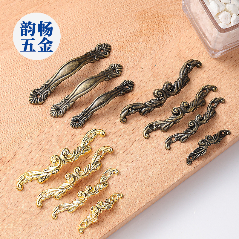 Античная ручка для ящика из сплава в форме дуги 'бровь' для шкатулок и подарочных коробок