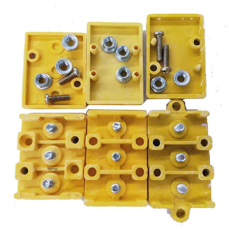 Electric Three-Wheeler Electric Vehicle Junction Box Motorcycle Parts Terminal Block Motor Controller Harness Bakelite