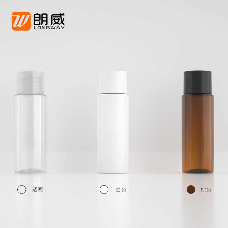Флакон с плоским плечом 20 мл с обычной крышкой, пробник для эссенций, лосьонов и тоников, фасовочный флакон, прямые продажи с завода